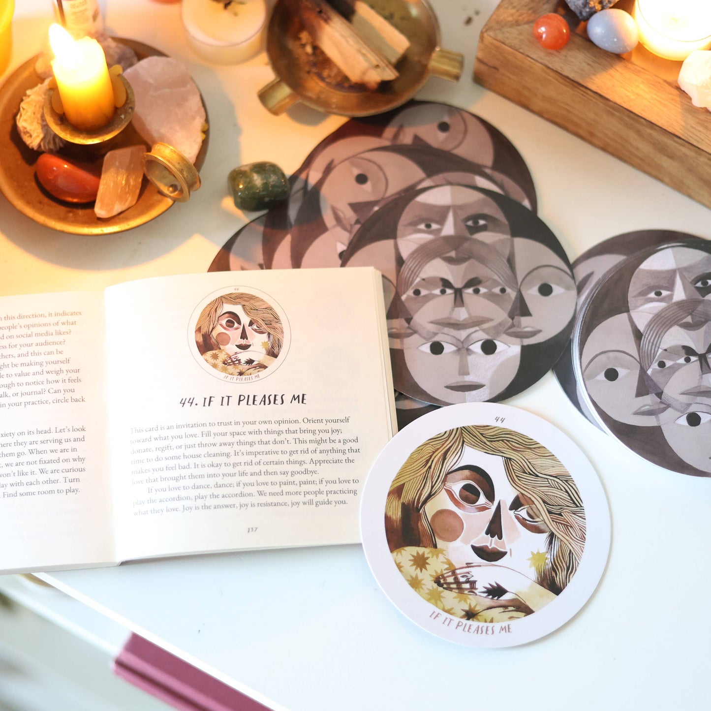 Listening Oracle Deck by Lettie Jane  Rennekamp