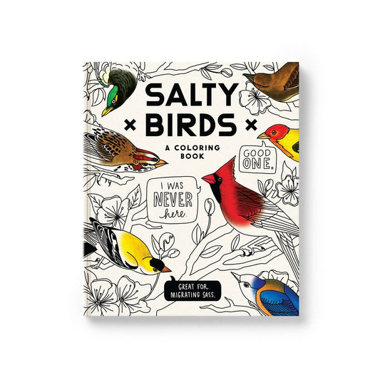 Brass Monkey Salty Birds Coloring Book