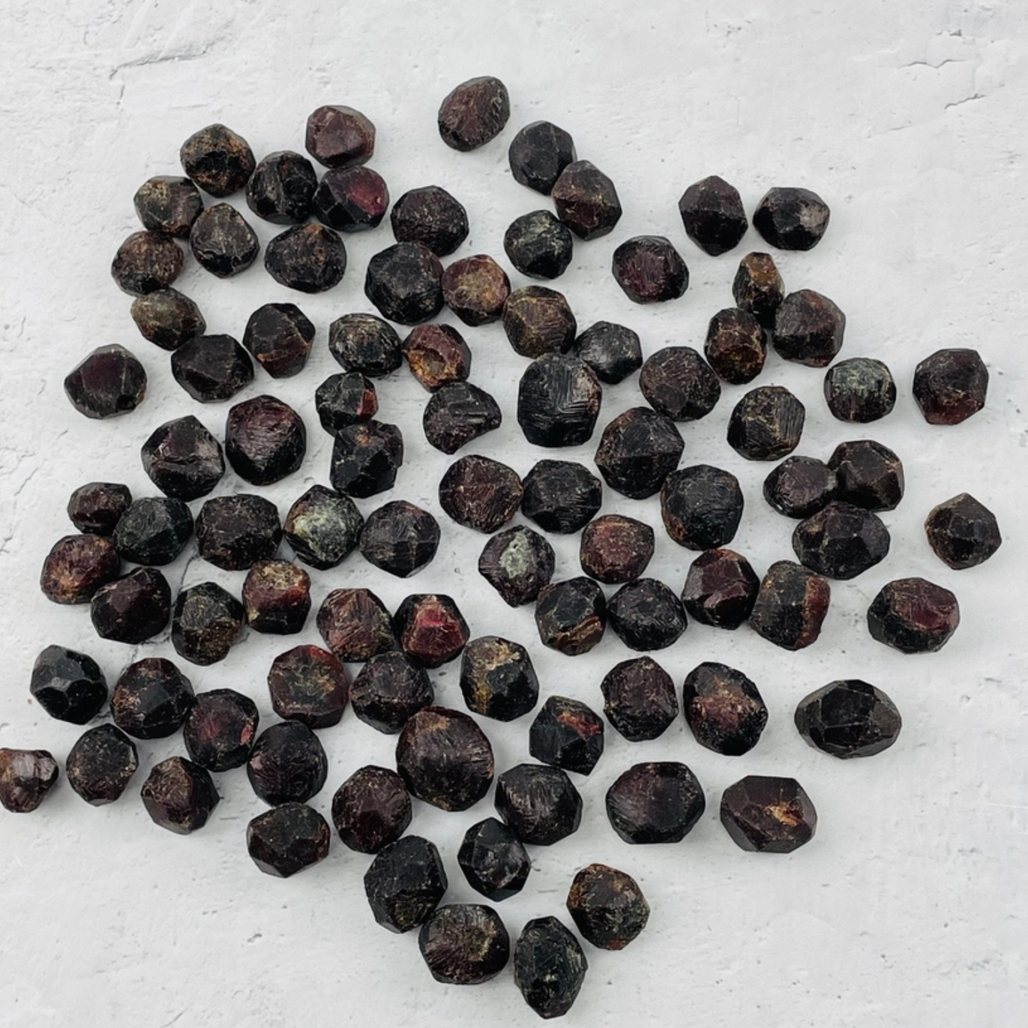 Garnet (Raw, Dodecahedral Form)