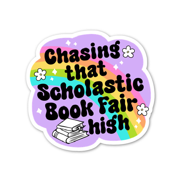 Scholastic Book Fair High Sticker